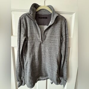Lululemon ladies size 8 Gray Quarter-Zip Pullover